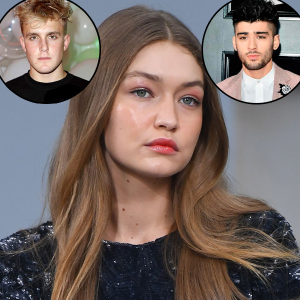 Gigi Hadid, Jake Paul, Zayn Malik