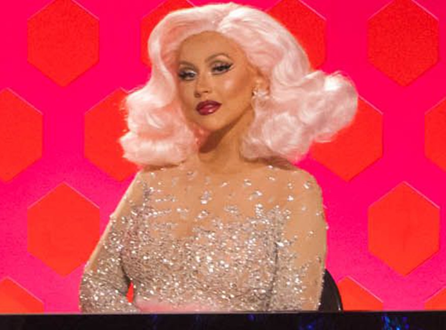 Christina Aguilera - Drag Race guest judges