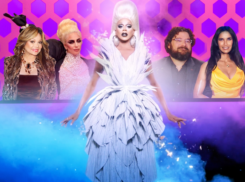 Rupaul Drag Race, Memorable Guest Judges, Lady Gaga, Padma Lakshmi, Bobby Moynihan, LaToya Jackson