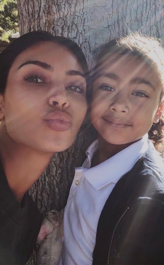 North West regala a mamá Kim Kardashian un collar de diamantes para su cumpleaños