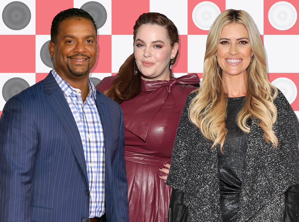 E-Comm: Celebrity Board Game Picks, Christina Anstead, Tess Holliday, Alfonso Ribeiro