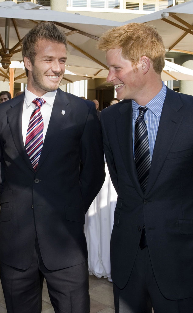 David Beckham, Prince Harry