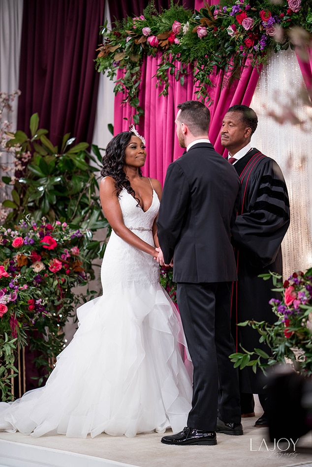 Cameron and Lauren from The Love Is Blind Wedding Album | E! News