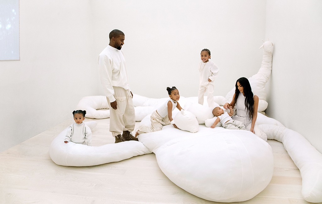 Kim Kardashian, Kanye West, North West, Architectural Digest