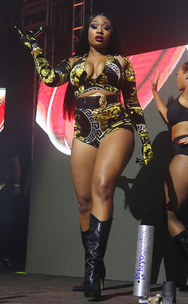  Megan Thee Stallion, 2020 Super Bowl Star Sightings