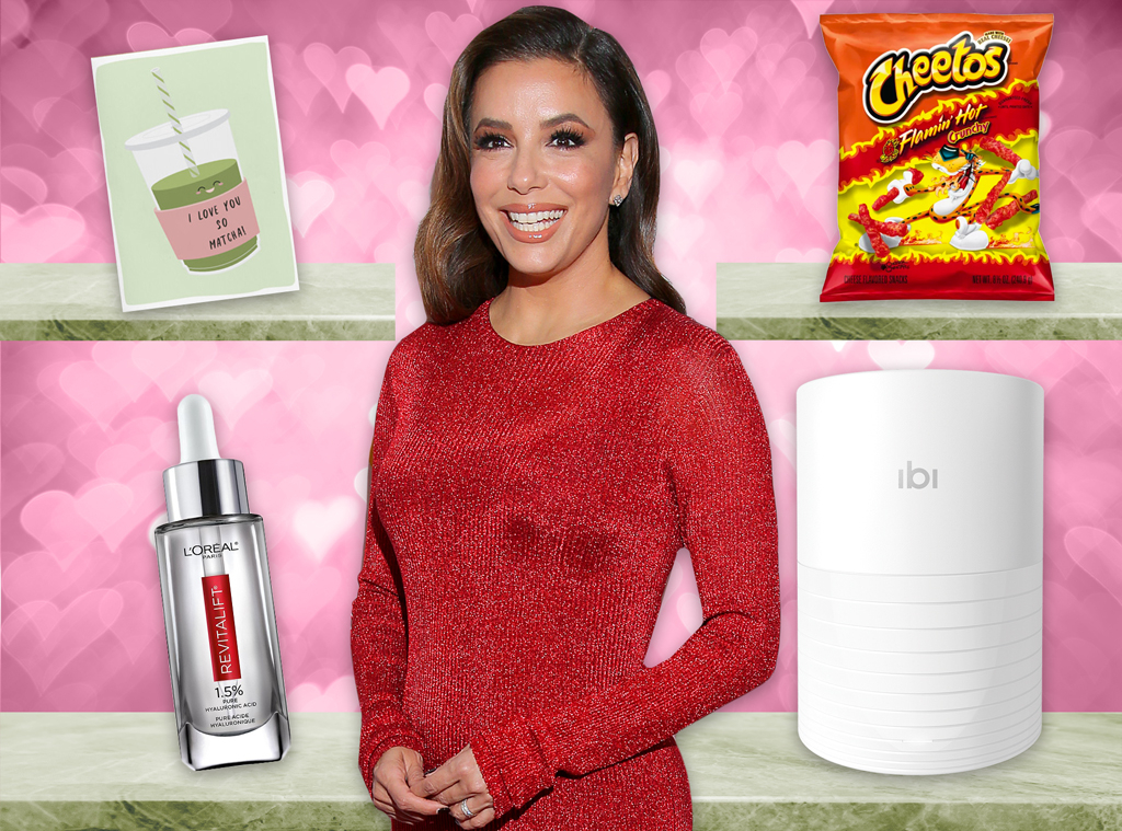 E-Comm: Eva Longoria, Valentine's Day Gift Guide