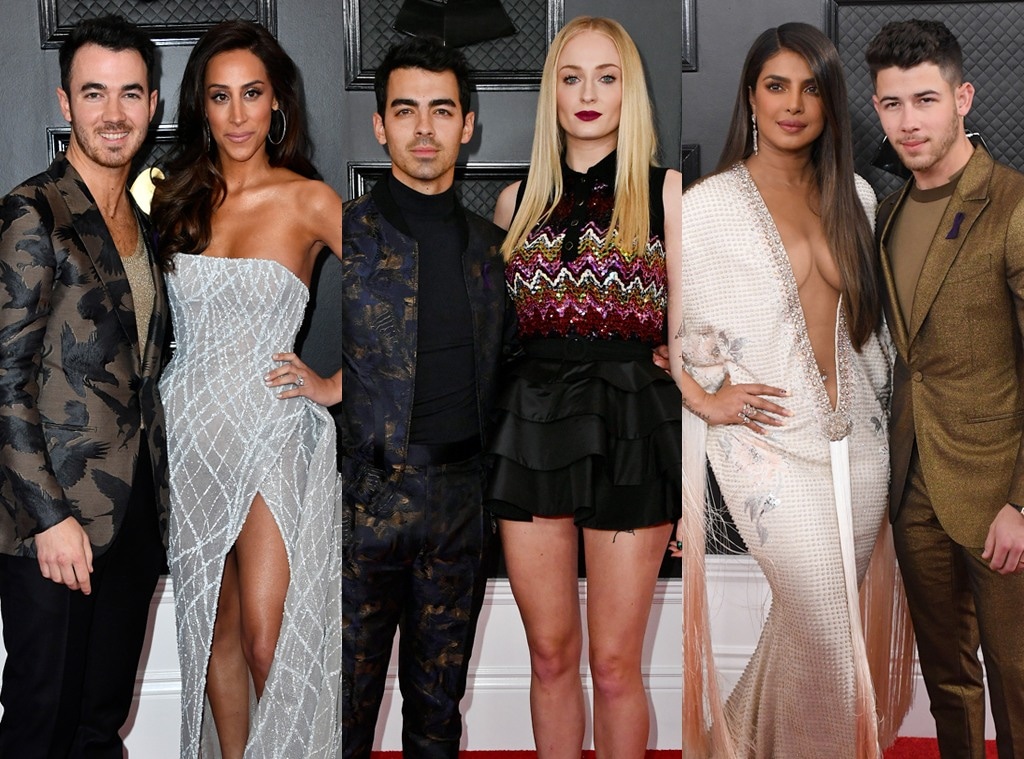 Kevin Jonas, Danielle Jonas, Joe Jonas, Sophie Turner, Priyanka Chopra, Nick Jonas, Jonas Couples