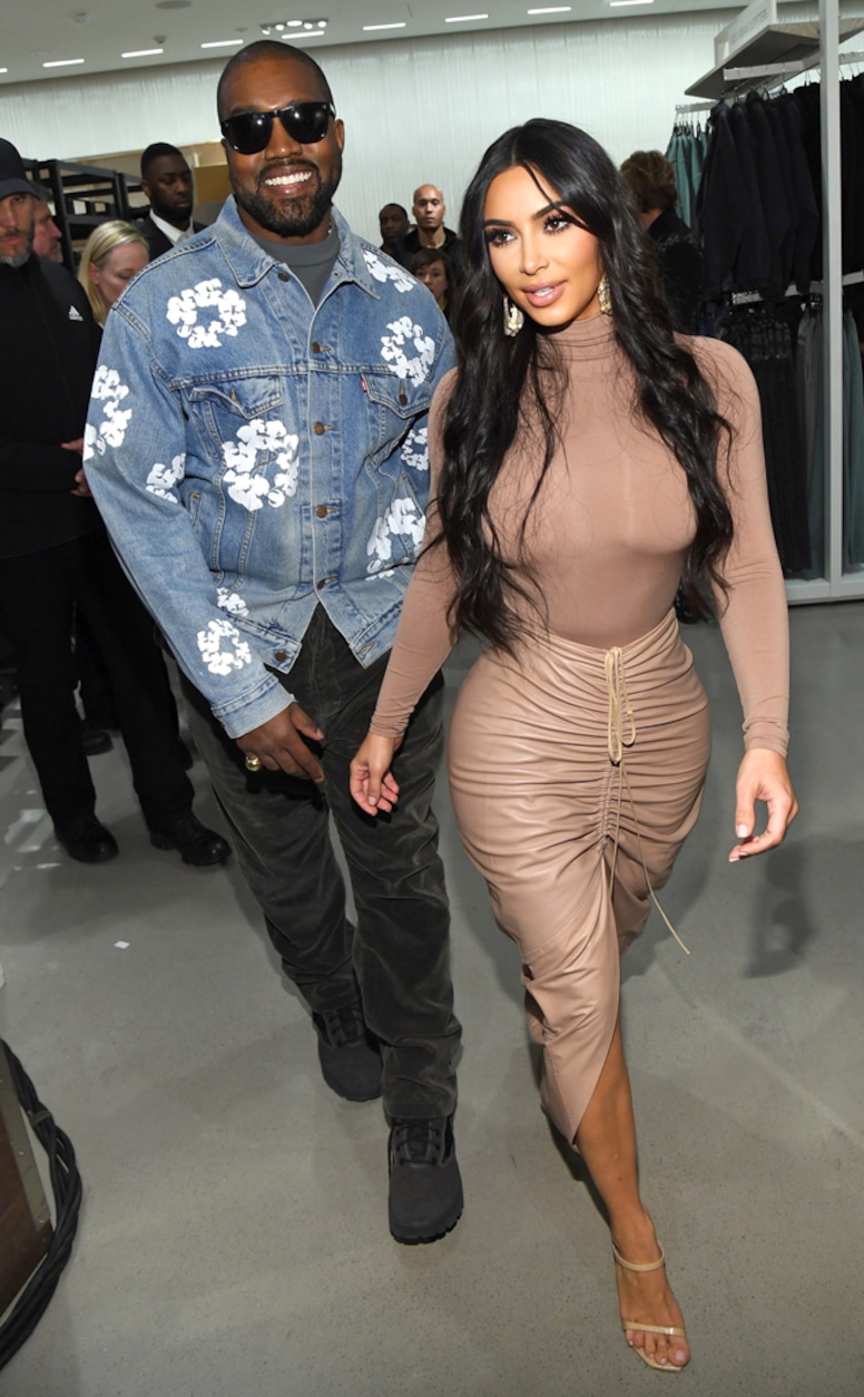 Kanye West, Kim Kardashian, SKIMS launch Nordstrom