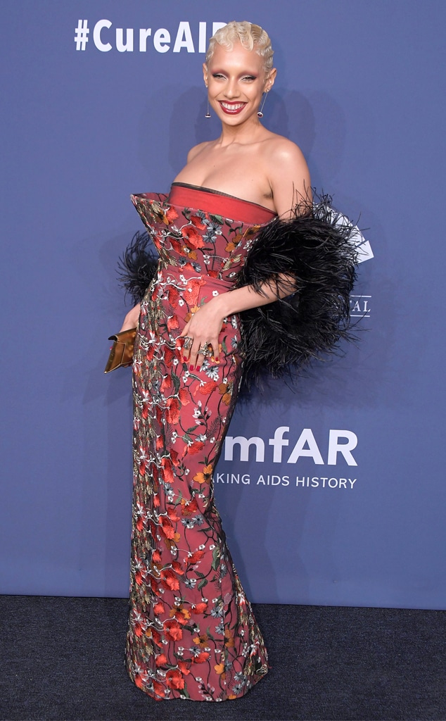 Jazzelle Zanaughtti, 2020 amfAR New York Gala