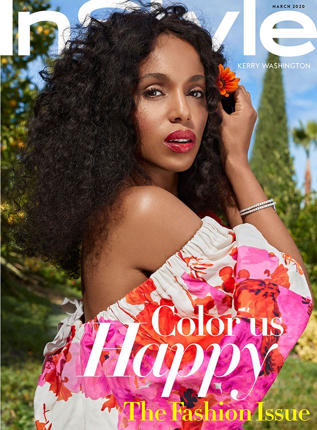 Kerry Washington, InStyle, March 2020