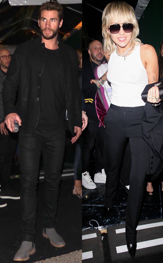 Miley Cyrus, Liam Hemsworth