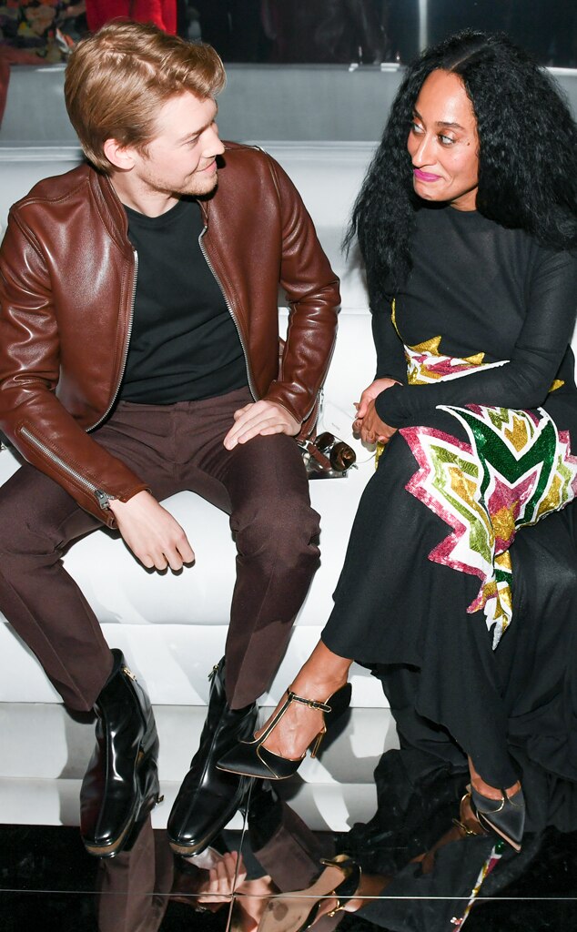 Joe Alwyn and Tracee Ellis Ross from See Every Celebrity at Fashion