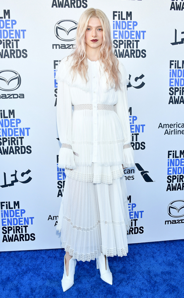 Hunter Schafer from Film Independent Spirit Awards 2020: Red Carpet