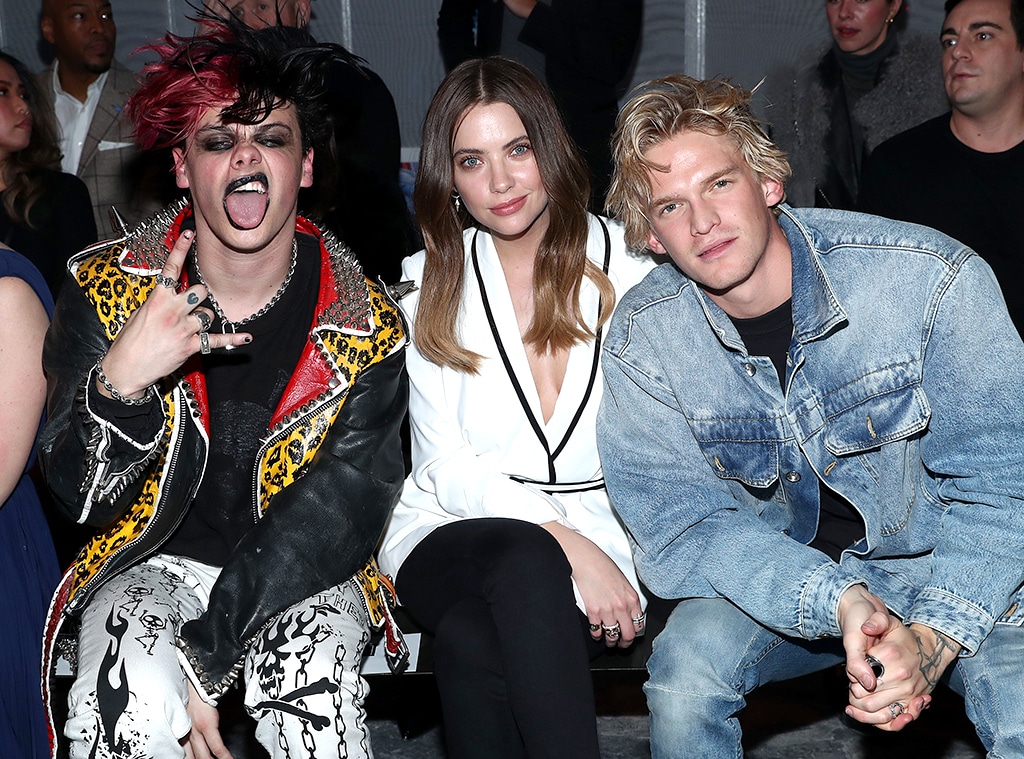 Yungblud, Ashley Benson, Cody Simpson, Front Row, New York Fashion Week