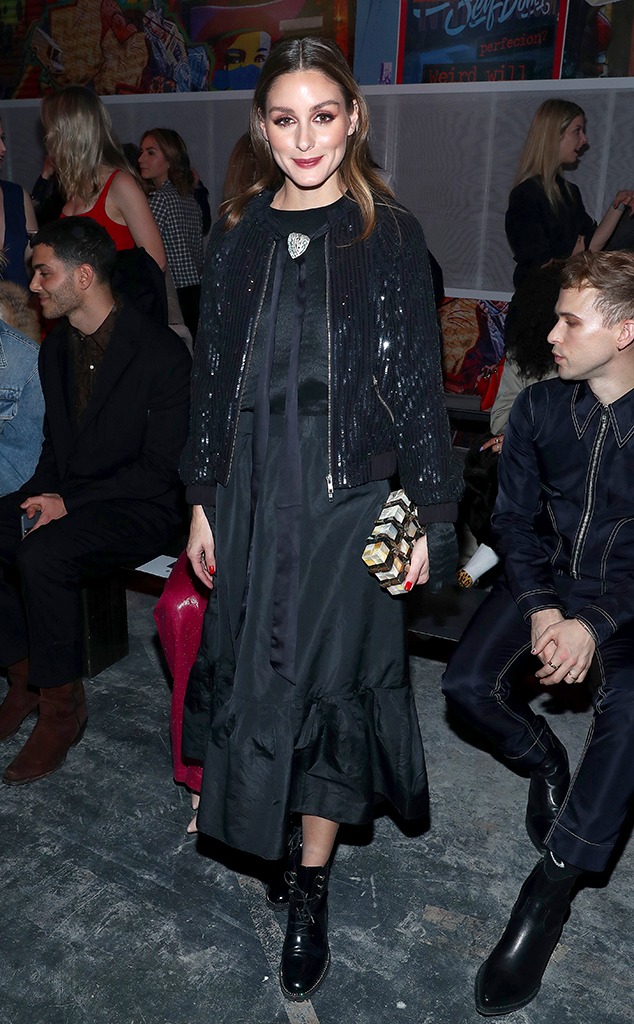 Olivia Palermo, Noor Tagouri, Brandon Maxwell, New York Fashion Week