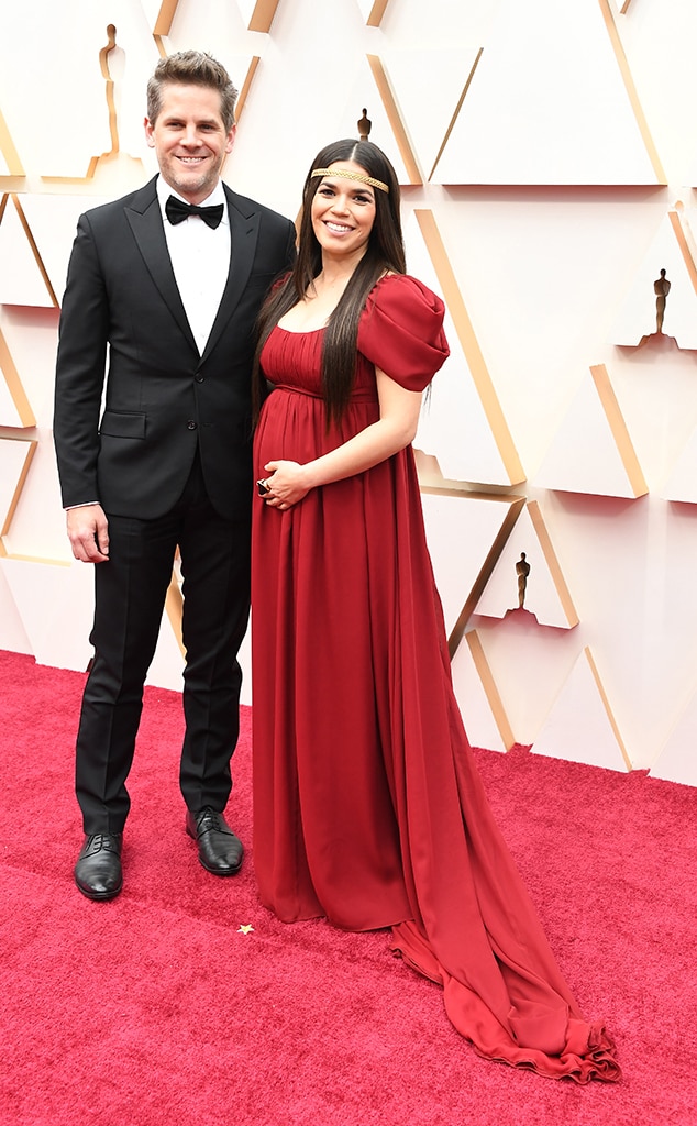 Ryan Piers Williams & America Ferrera from 2020 Oscars: Red Carpet