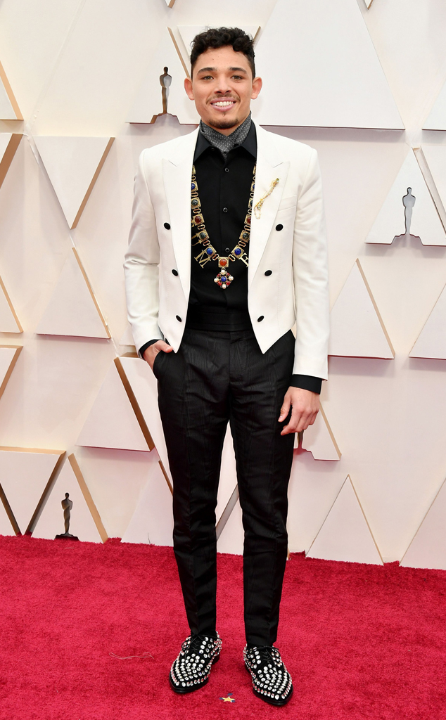 Anthony Ramos, 2020 Oscars, Academy Awards, Red Carpet Fashions
