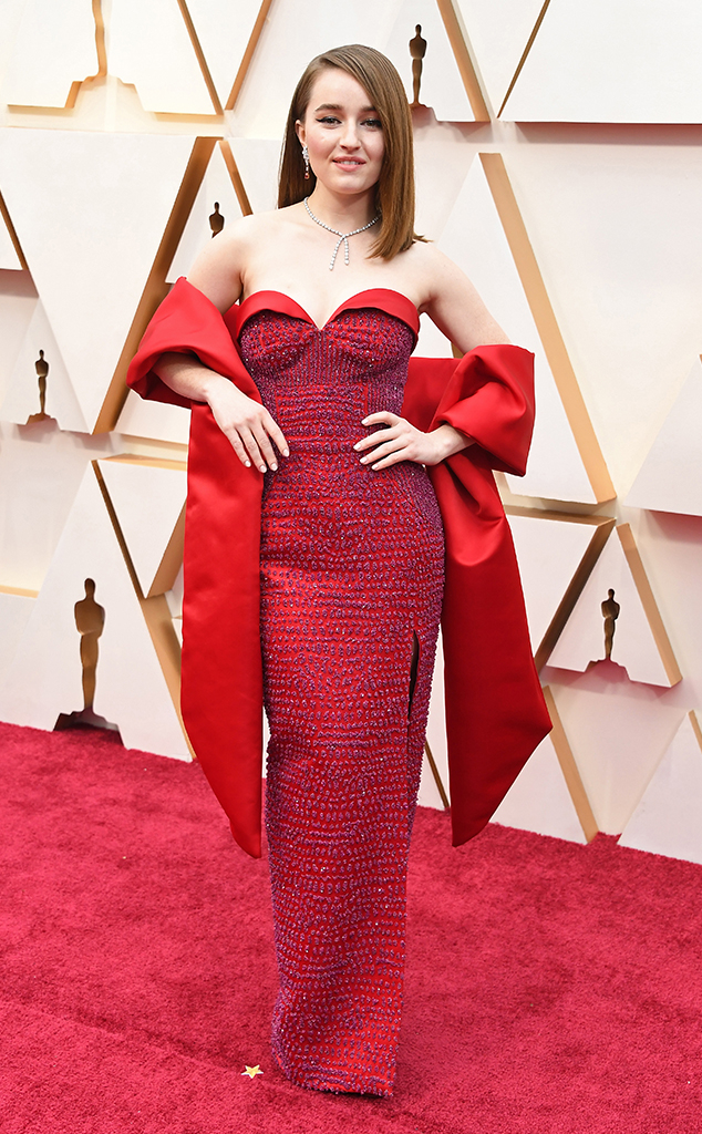Kaitlyn Dever's Sustainable Gown, Aldo Heels: Oscars 2020 Red Carpet –  Footwear News