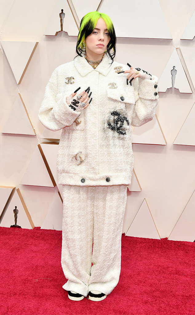 Photos from Billie Eilish Is Dripping in Chanel at 2020 Oscars - E! Online
