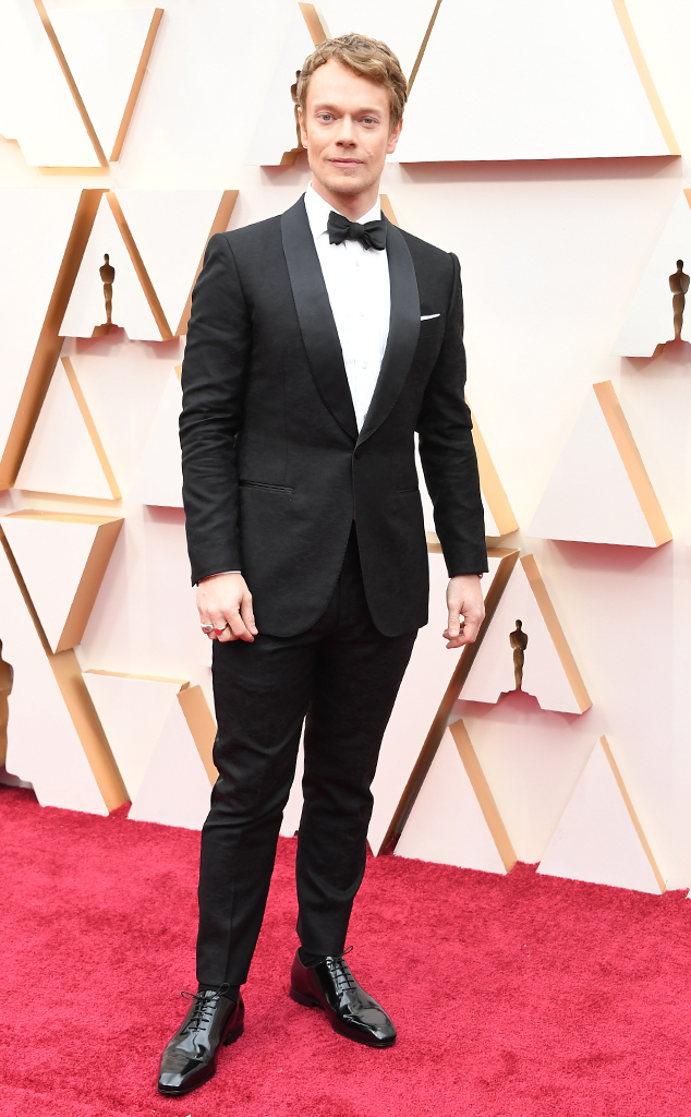 Alfie Allen, 2020 Oscars, Academy Awards, Red Carpet Fashions