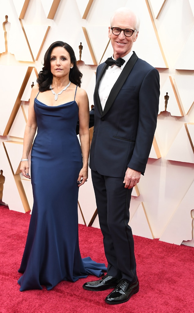 Julia Louis-Dreyfus & Brad Hall from 2020 Oscars: Red Carpet Couples