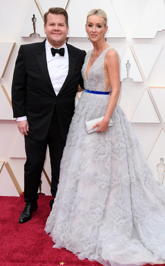 James Corden, Julia Carey, 2020 Oscars, Academy Awards, Couples