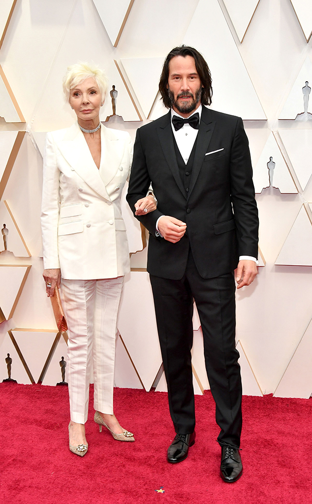 Patricia Taylor, Keanu Reeves, 2020 Oscars, Academy Awards, Family