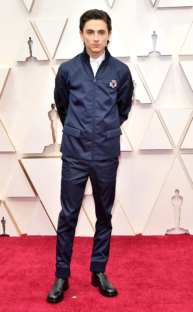 Timothée Chalamet, 2020 Oscars, Academy Awards, Red Carpet Fashions