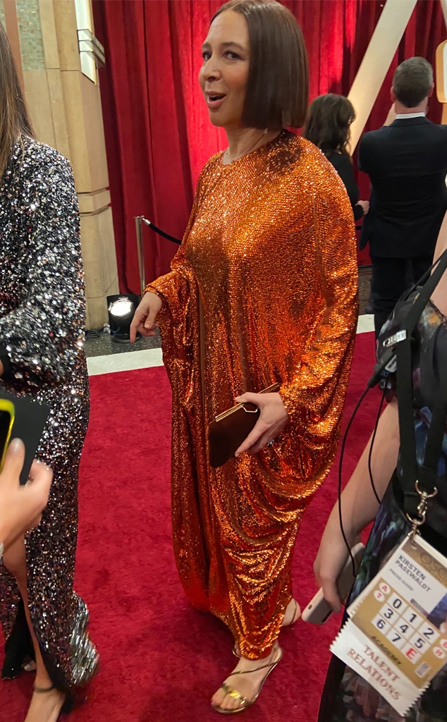 Maya Rudolph, 2020 Oscars, Academy Awards, Exclusive Behind the Scenes