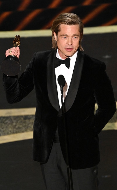 Brad Pitt, 2020 Oscars, Academy Awards, Winners