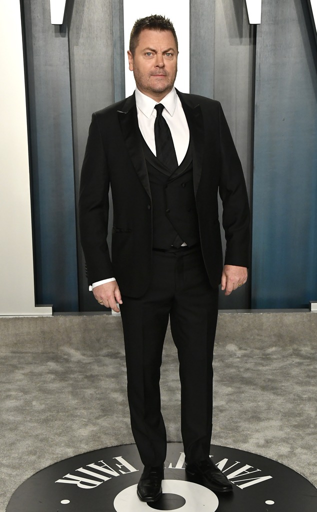 2020 Vanity Fair Oscar Party, Nick Offerman 