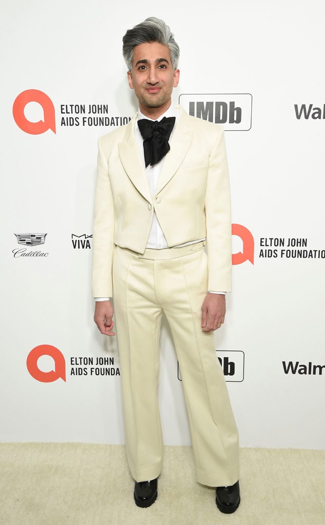 Tan France, 2020 Elton John AIDS Foundation Academy Awards Viewing Party