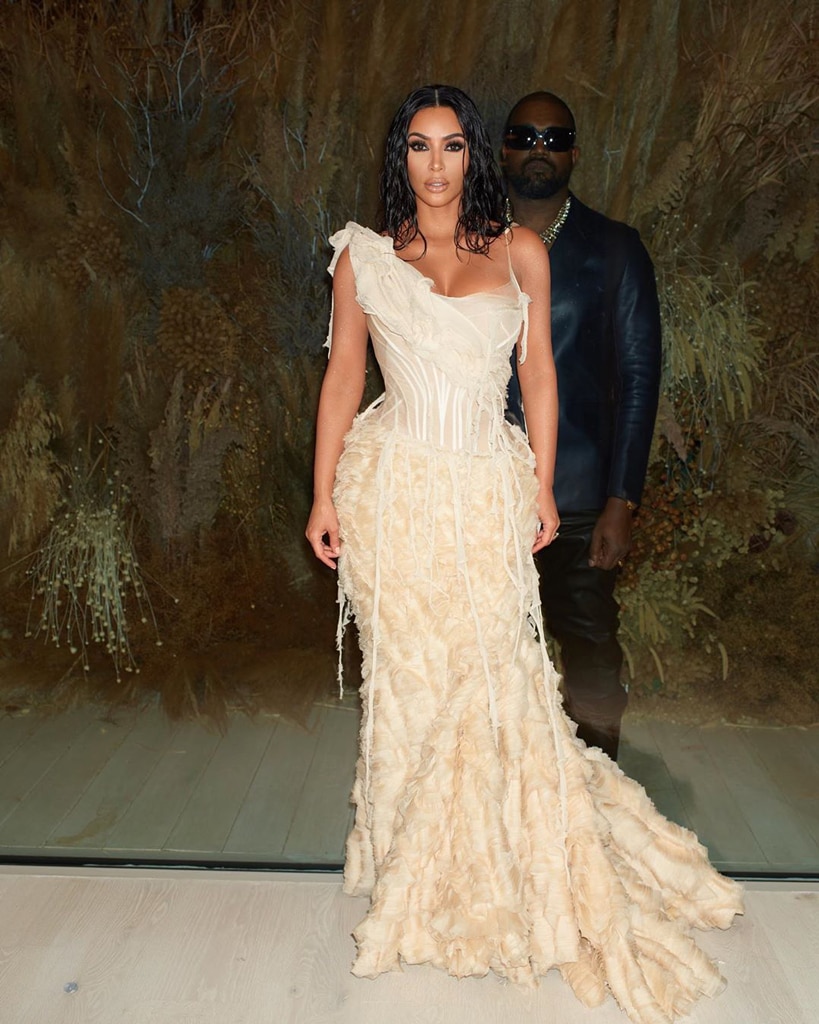 See Kim Kardashian and Kanye West Take On the 2020 Oscars in Style