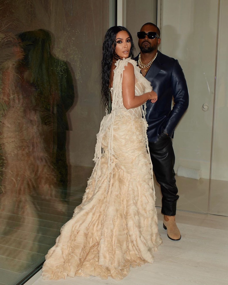 Kim Kardashian, Kanye West, Instagram, Oscar After-Party, 2020 Oscar Party, Inside