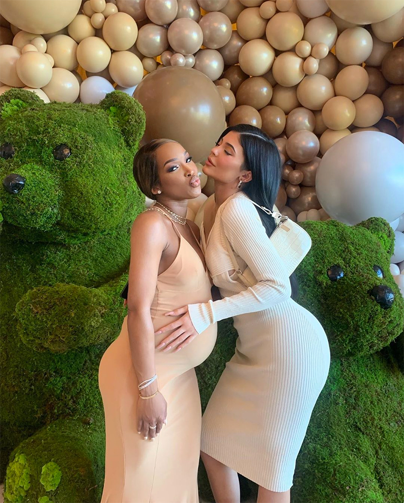 Kylie Jenner, Malika Haqq, Baby Shower, Instagram