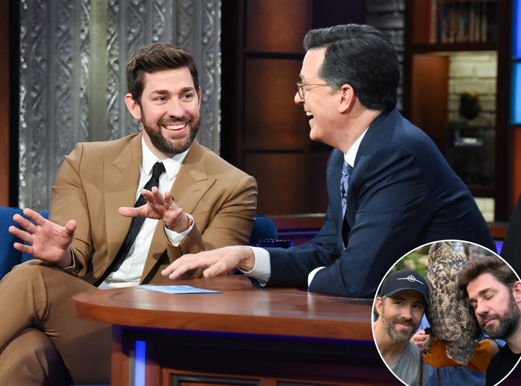 John Krasinski, Stephen Colbert, Ryan Reynolds