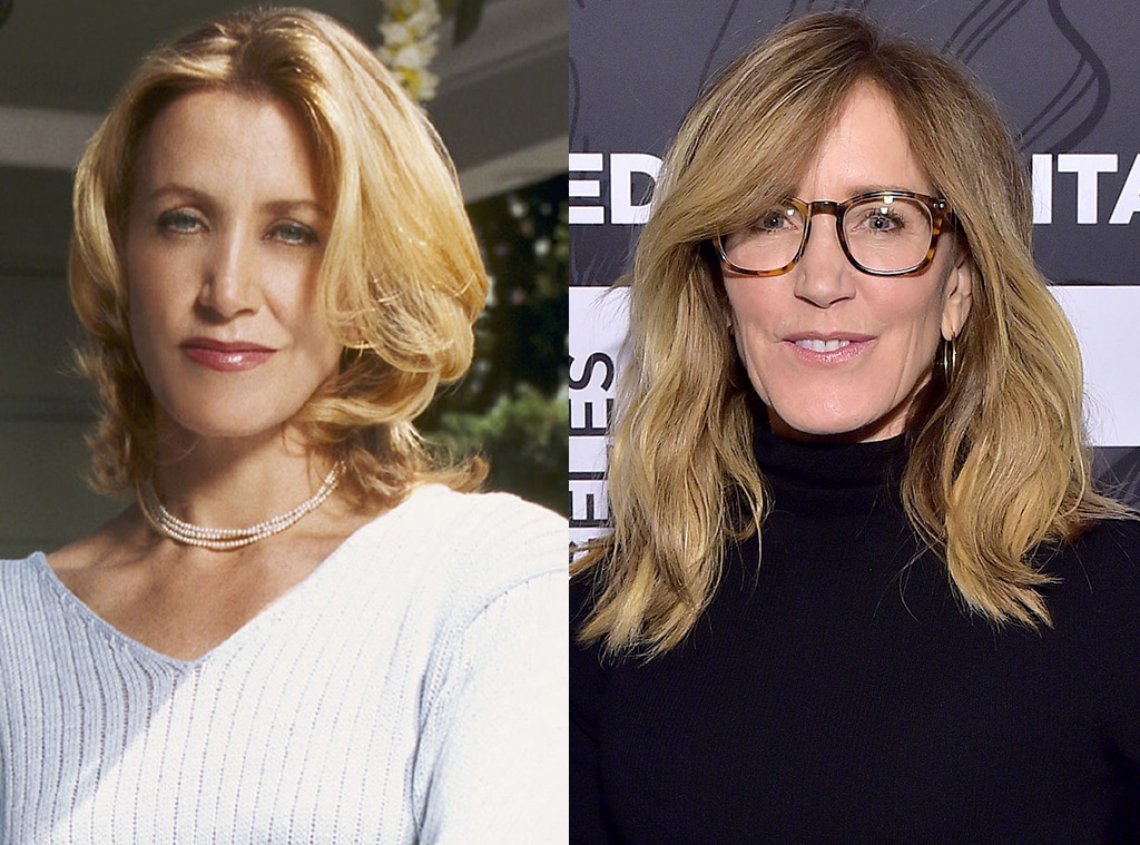 Felicity Huffman - Desperate Housewives then and now