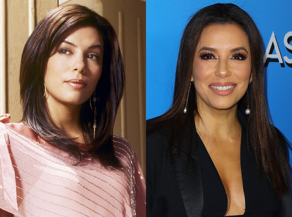 Eva Longoria - Desperate Housewives then and now