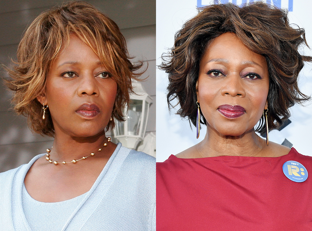 Alfre Woodard - Desperate Housewives then and now