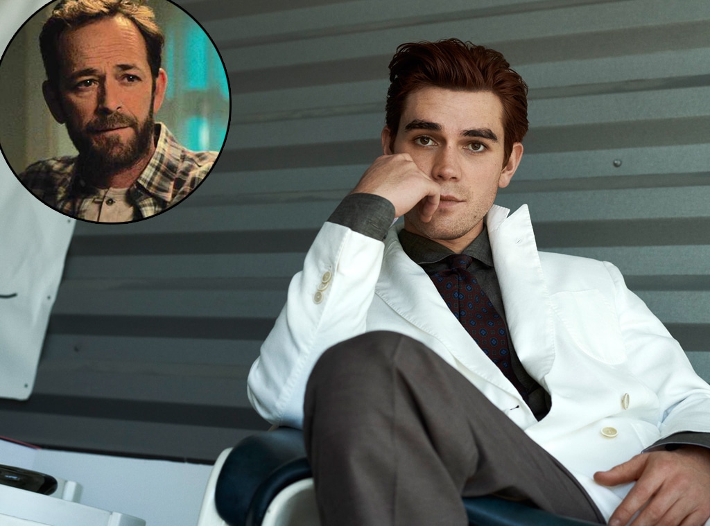 KJ Apa, Luke Perry, MR PORTER