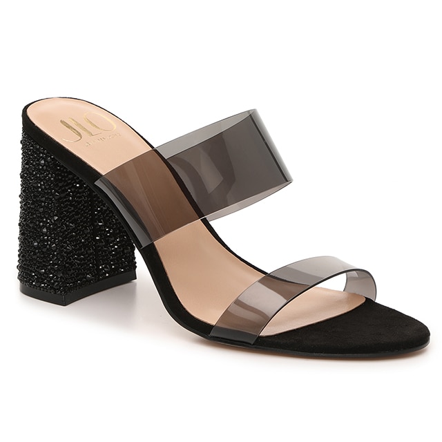 dsw black heels with ankle strap