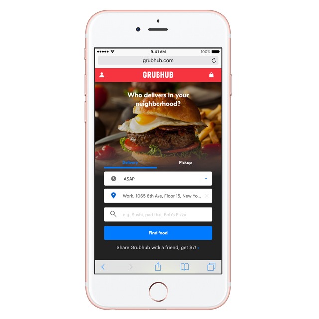 EComm: Food Delivery Apps, Grubhub