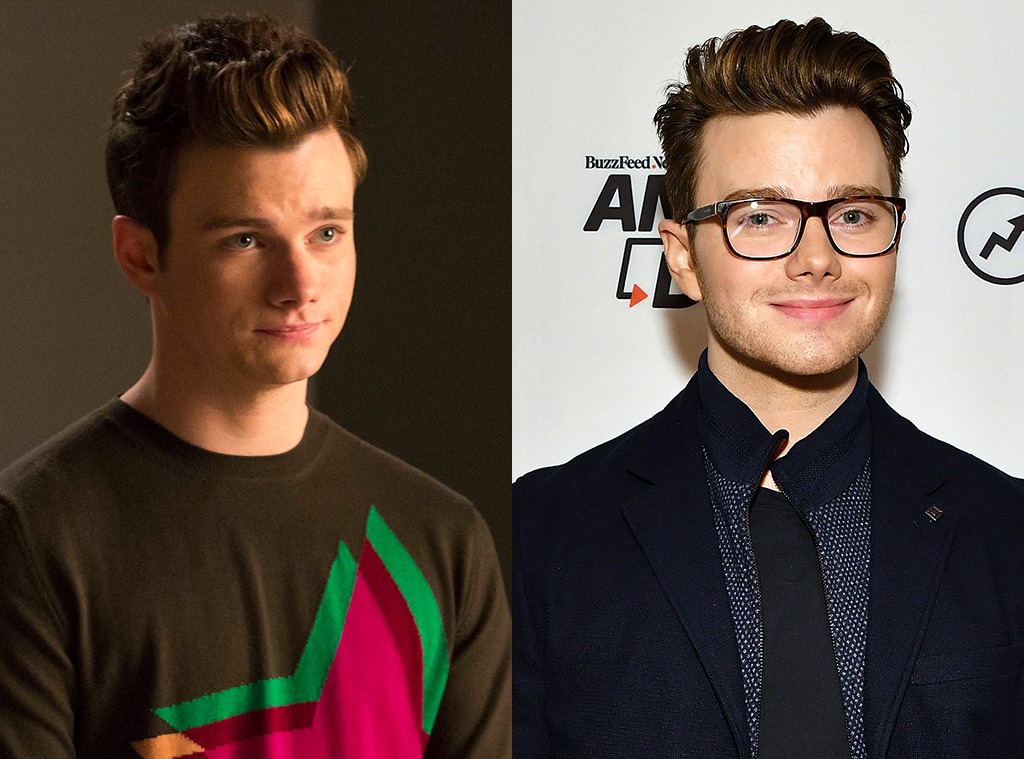 Glee Stars, Then and Now, Chris Colfer