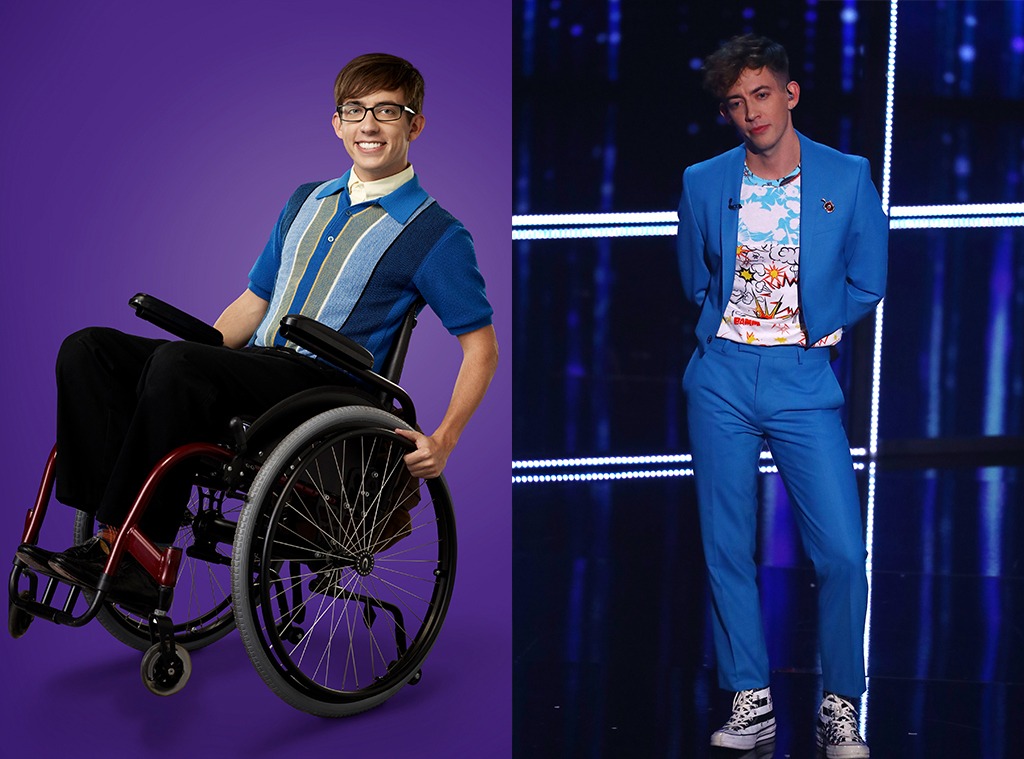 Glee Stars, Then and Now, Kevin McHale