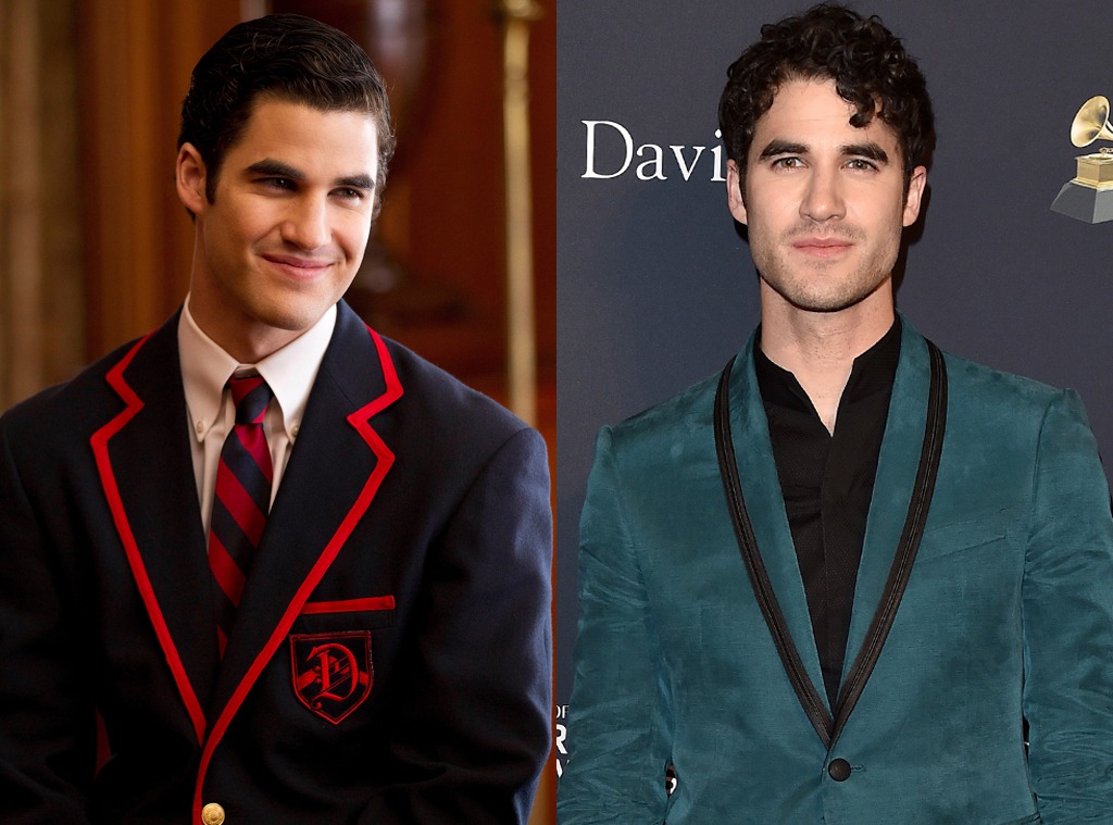 Glee Stars, Then and Now, Darren Criss