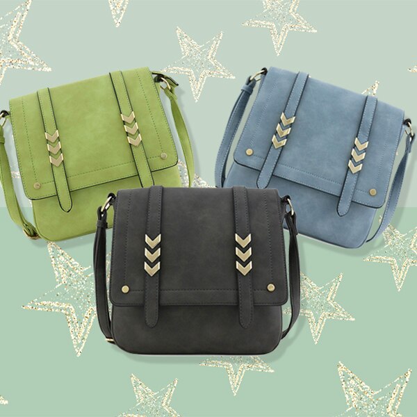gray purses amazon