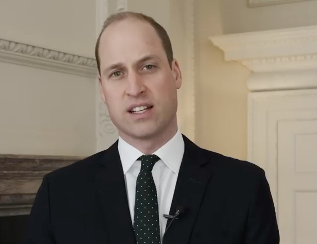 Prince William Offers Support Amid Coronavirus Pandemic via Video