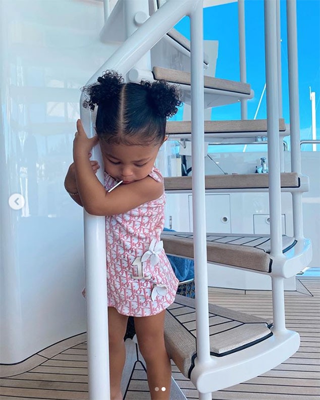 Yachting from Stormi Webster's Cutest Photos | E! News