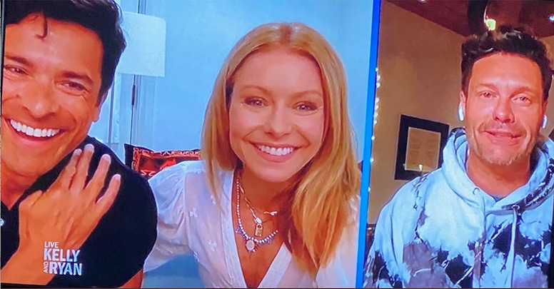 Kelly Ripa, Ryan Seacrest, Mark Consuelos