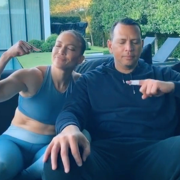 See Jennifer Lopez & Alex Rodriguez Play Hilarious "Couples Challenge"